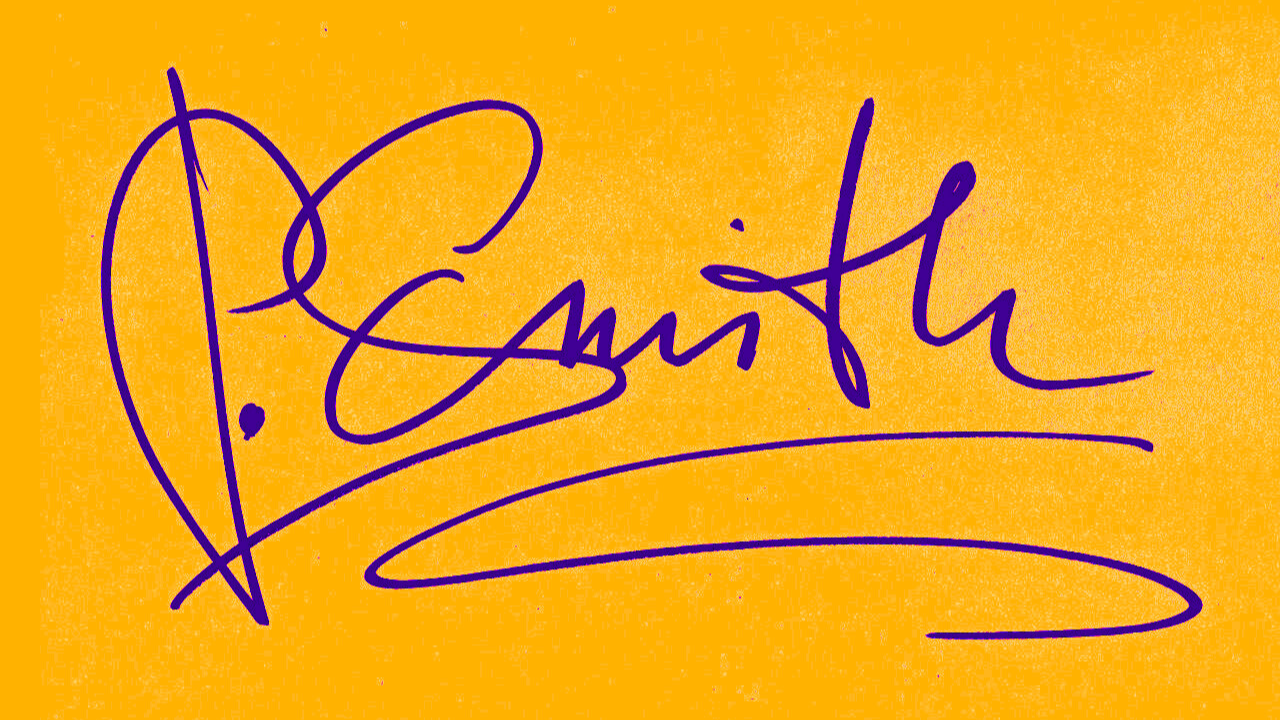 A signature
